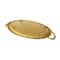 Glitzhome® Gold Oval Metal Mirrored Decorative Trays Set